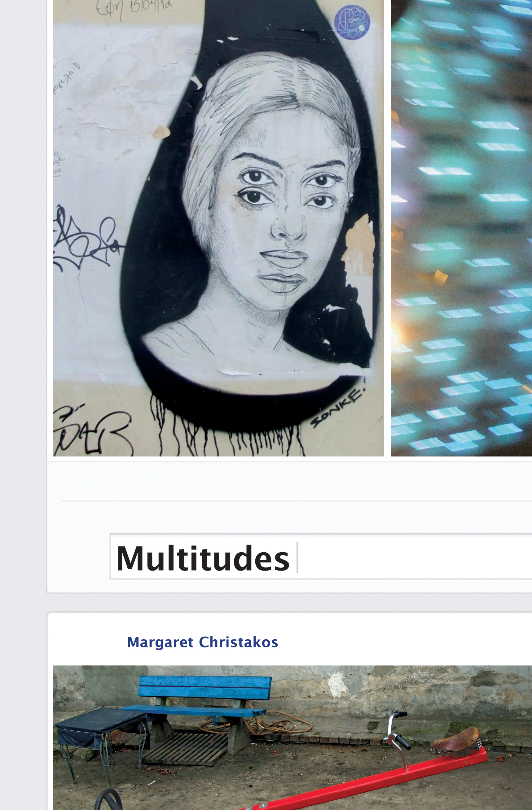 Margaret Christakos: Two Poems